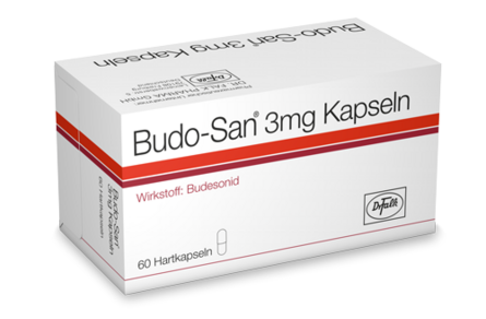 Packshot Budo-San® 3mg Kapseln - Dr. Falk Pharma Österreich